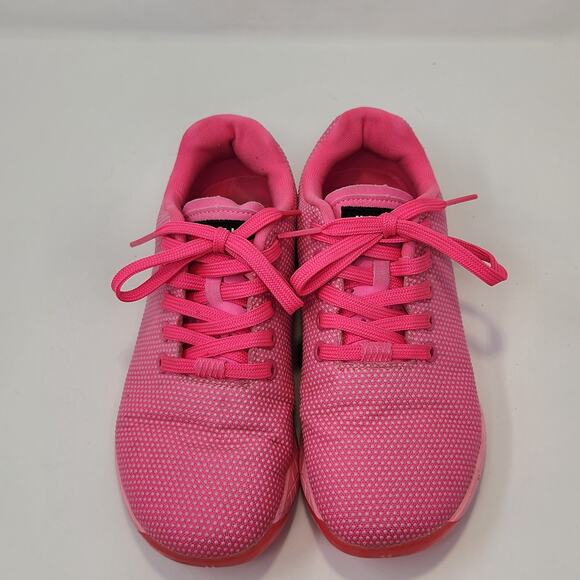 Nobull Women Outwork Neon Pink Training Shoes Size 7 Gym Workout Sneakers - Picture 3 of 10